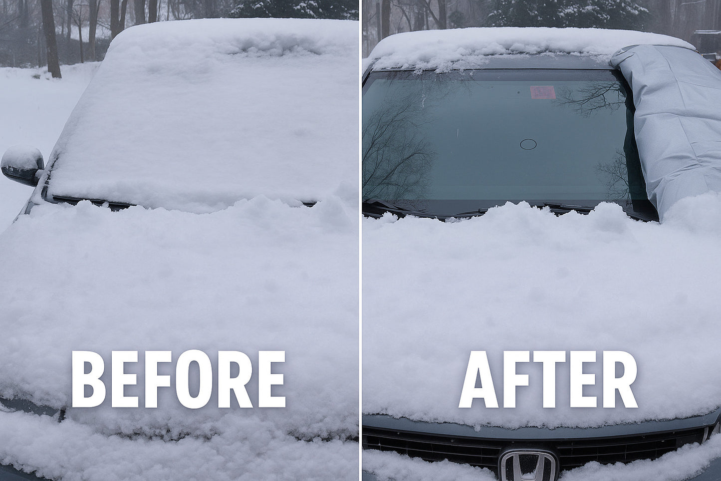 Heavy-Duty Winter Windshield Cover
