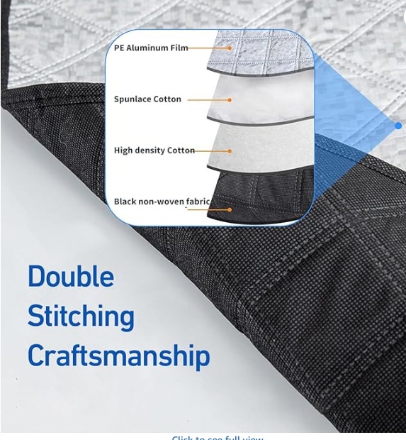 Heavy-Duty Winter Windshield Cover